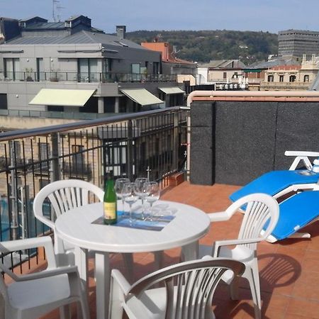 סן סבסטיאן Larramendi Terrace Apartment מראה חיצוני תמונה