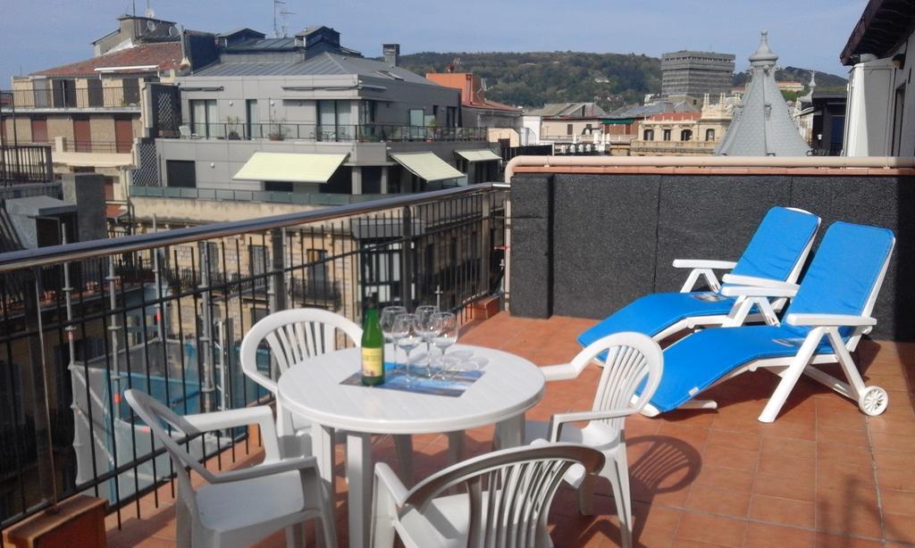 סן סבסטיאן Larramendi Terrace Apartment מראה חיצוני תמונה