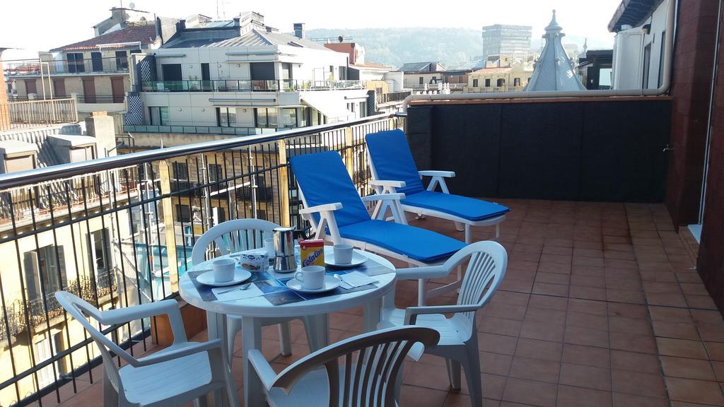 סן סבסטיאן Larramendi Terrace Apartment מראה חיצוני תמונה